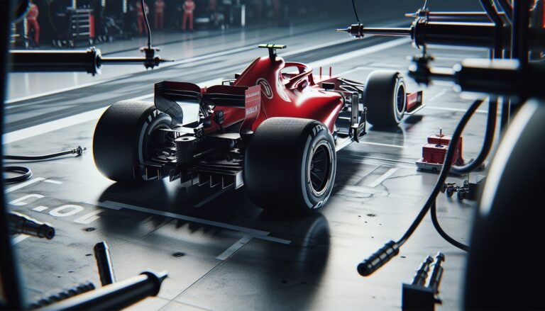 Hamilton and Leclerc discussing Ferrari performance upgrades