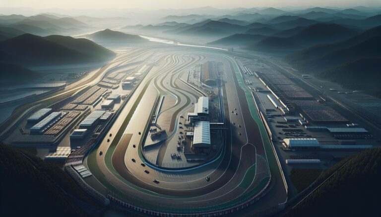 Riders competing at Barber Motorsports Park during Talent Cup