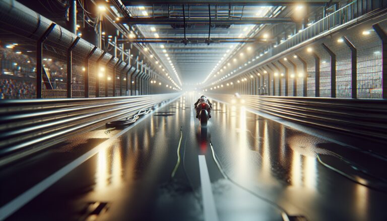 Jake Gagne racing in wet conditions at Barber Motorsports Park