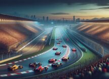 Jesse Iwuji racing at Talladega in NASCAR