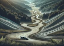 Jos Verstappen during his first rally race performance