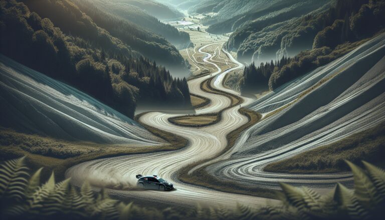 Jos Verstappen during his first rally race performance