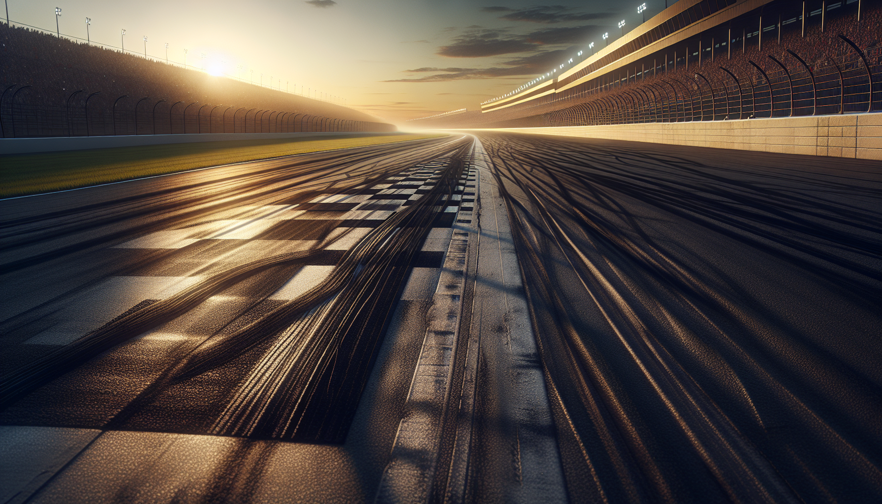 Katherine Legge in azione durante una gara NASCAR