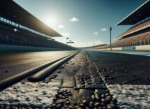 Katherine Legge in action during a NASCAR race