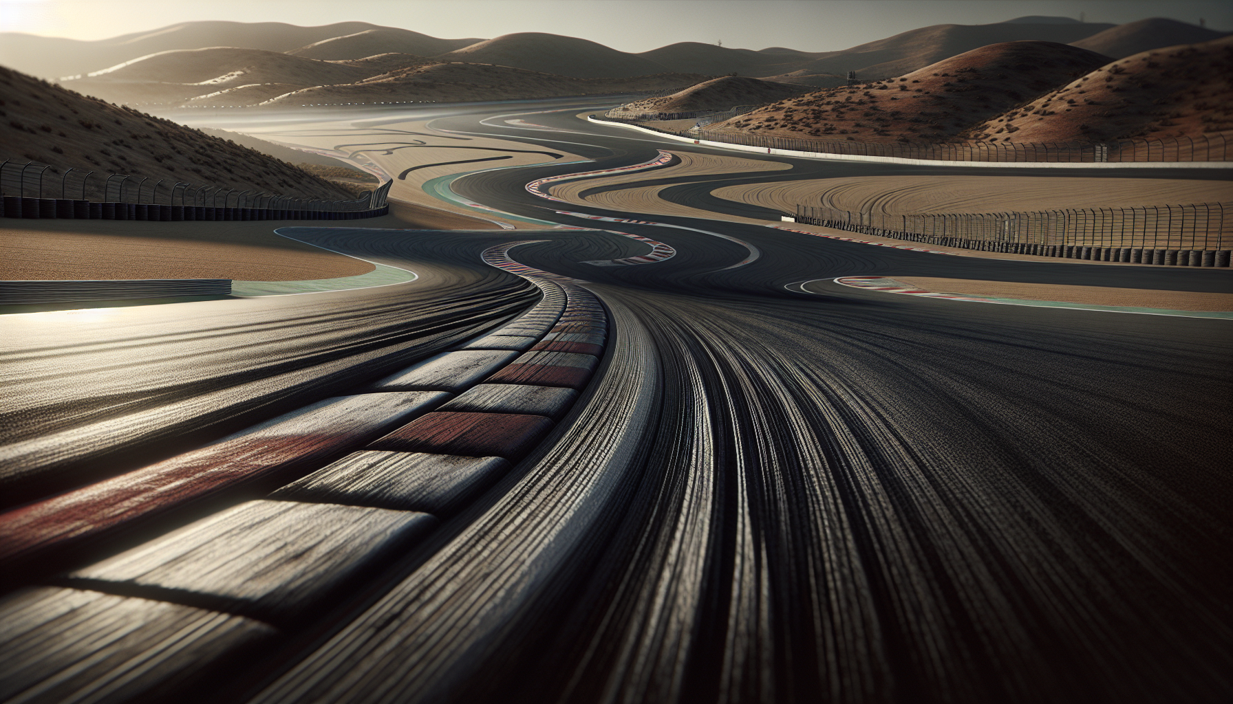 Motociclisti in azione a Laguna Seca
