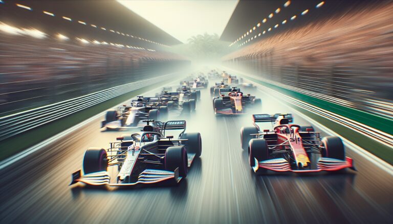 Lando Norris during a press conference addressing rivals