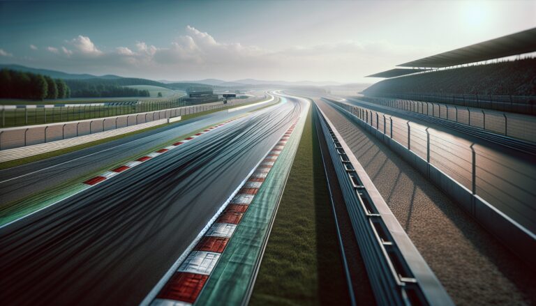 Liam Lawson during a race with Racing Bulls team