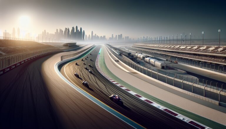 Marc Marquez racing in Qatar, showcasing his skills