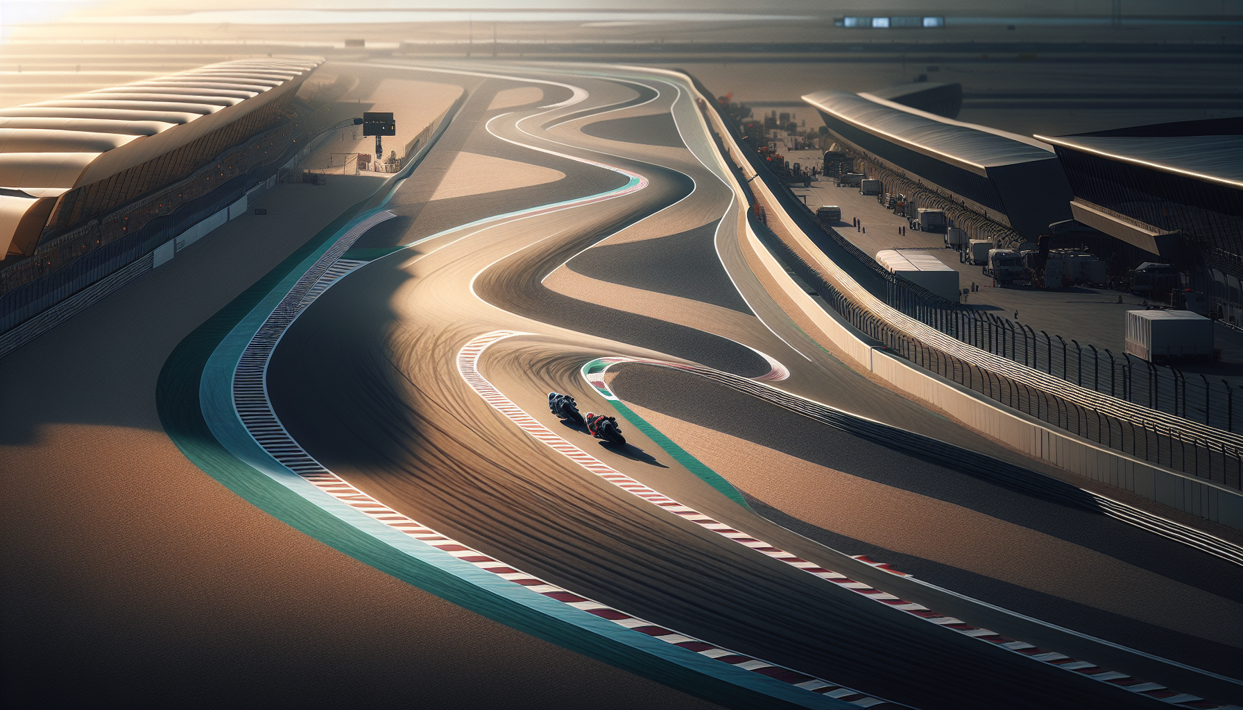 Marc Marquez during MotoGP qualifying in Qatar 2023