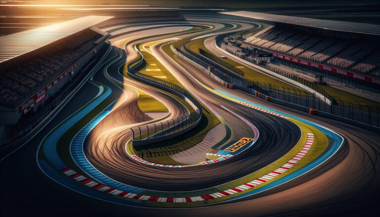 Marc Marquez celebrating victory at Lusail International Circuit