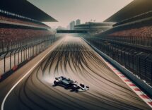 Max Verstappen celebrates pole position at Japanese GP