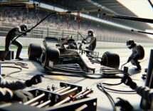 Max Verstappen competes in Bahrain with Red Bull Racing