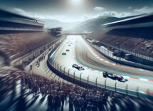 Max Verstappen celebrating his pole position in Japan