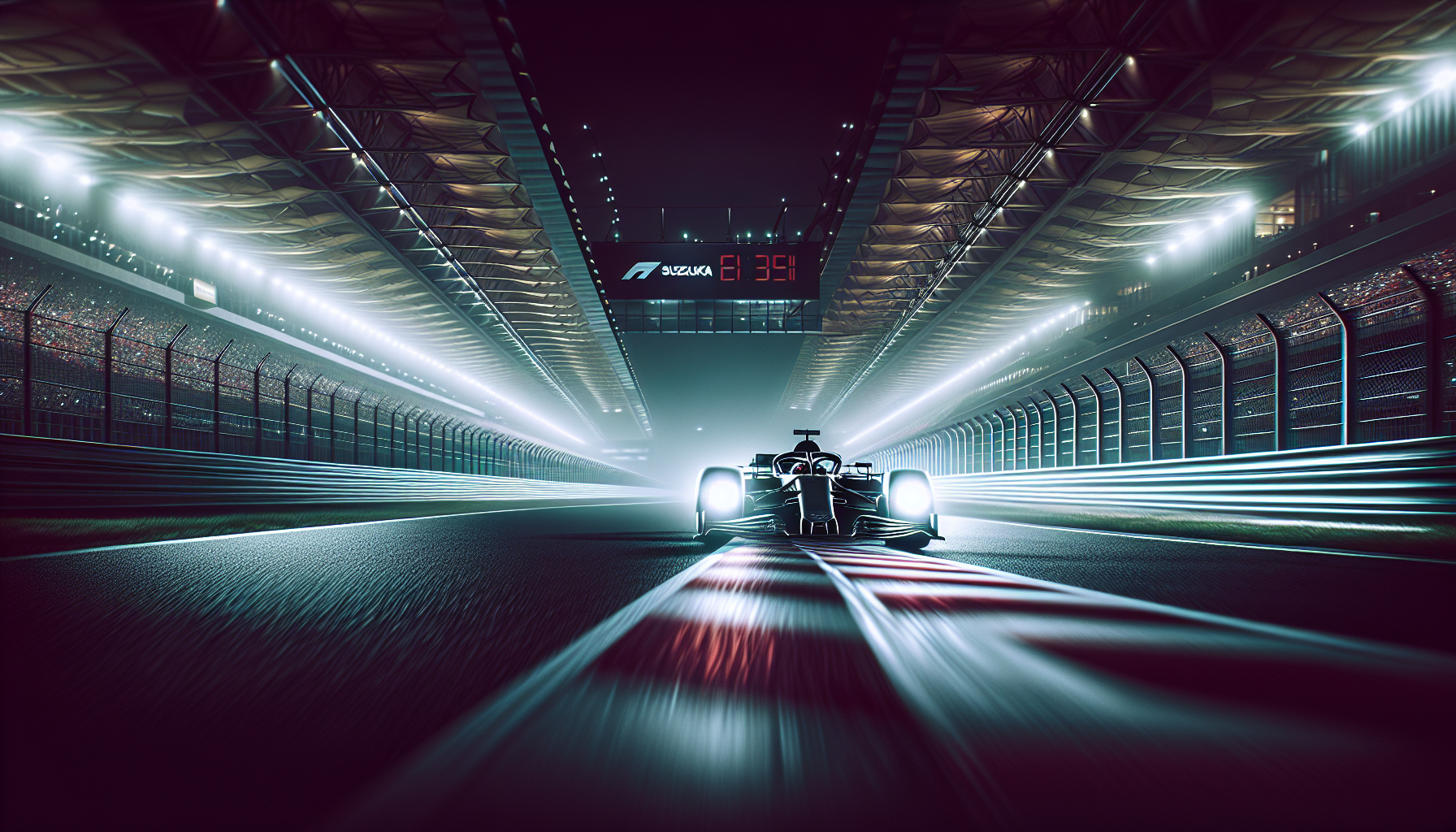 McLaren drivers strategizing during Suzuka race