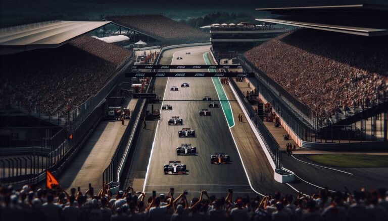 McLaren F1 team strategizing for competitive advantage