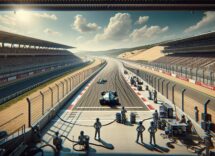 Mercedes car struggling during Saudi Arabian Grand Prix