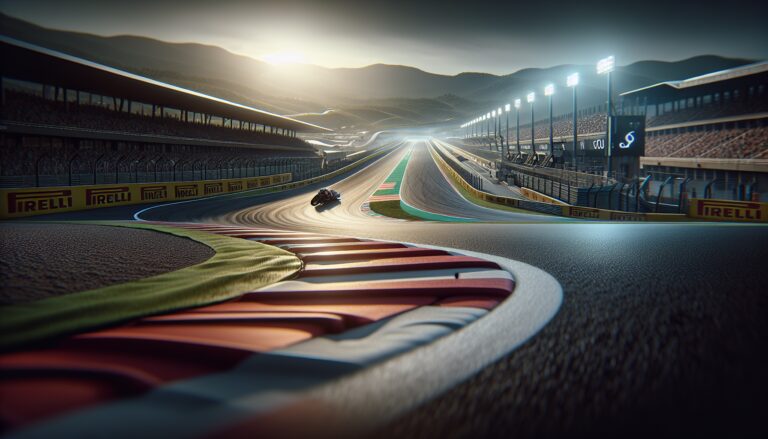 Piloti MotoGP in azione sotto condizioni meteorologiche avverse