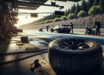 Runaway wheel incident during NASCAR pit stop