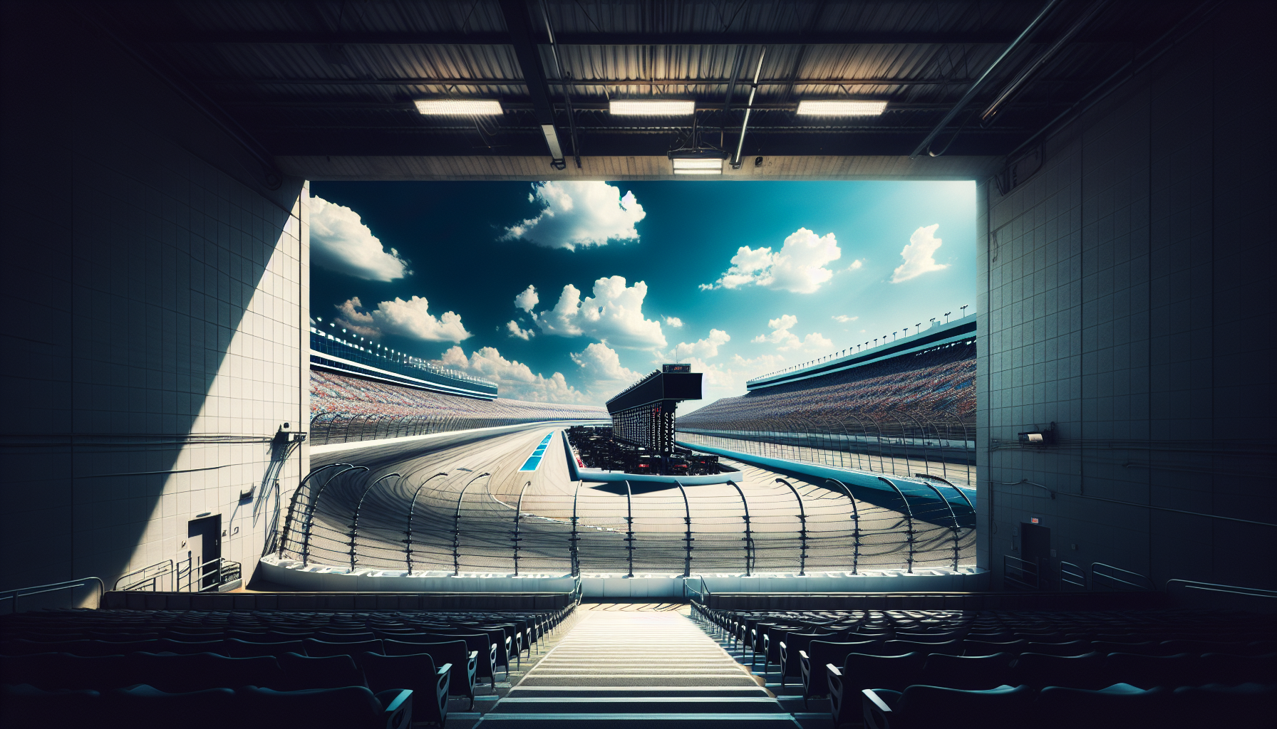 Nick Sanchez racing in the NASCAR Truck Series at Texas