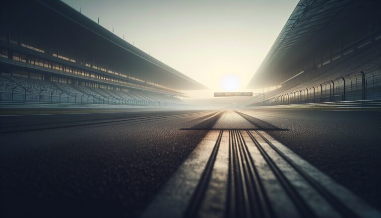 Ray Hofman in action on the racetrack