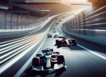 Ryan Blaney navigating a challenging race at Darlington