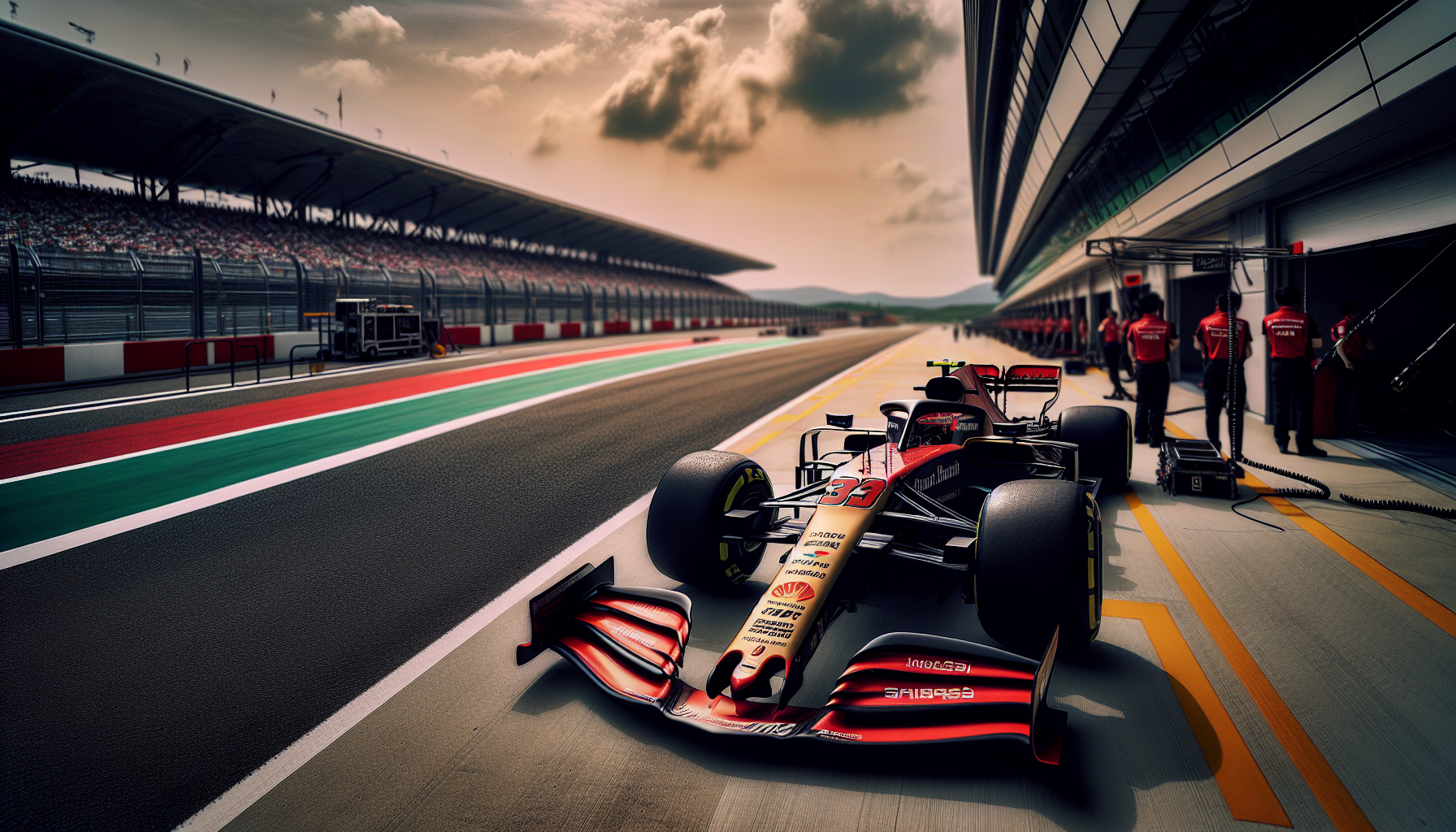 Ryo Hirakawa racing in Formula 1 at the Japanese Grand Prix