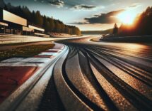 Riders enjoying an exhilarating motorcycle track day