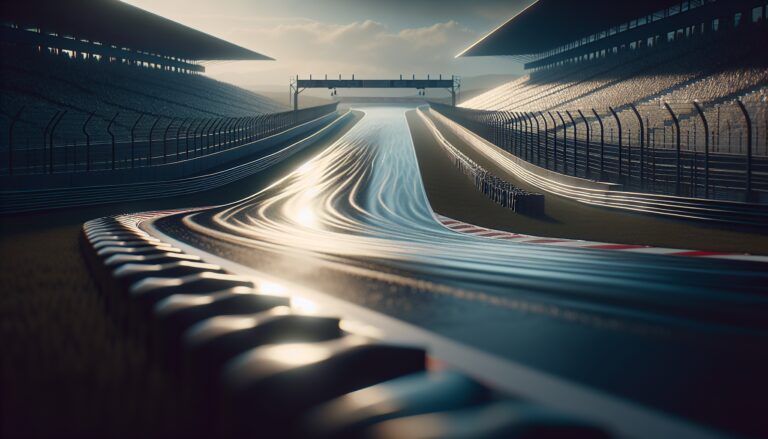 V10 engine powering a Formula 1 car on the track
