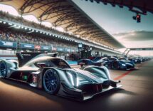 Young drivers showcasing their passion for motorsport