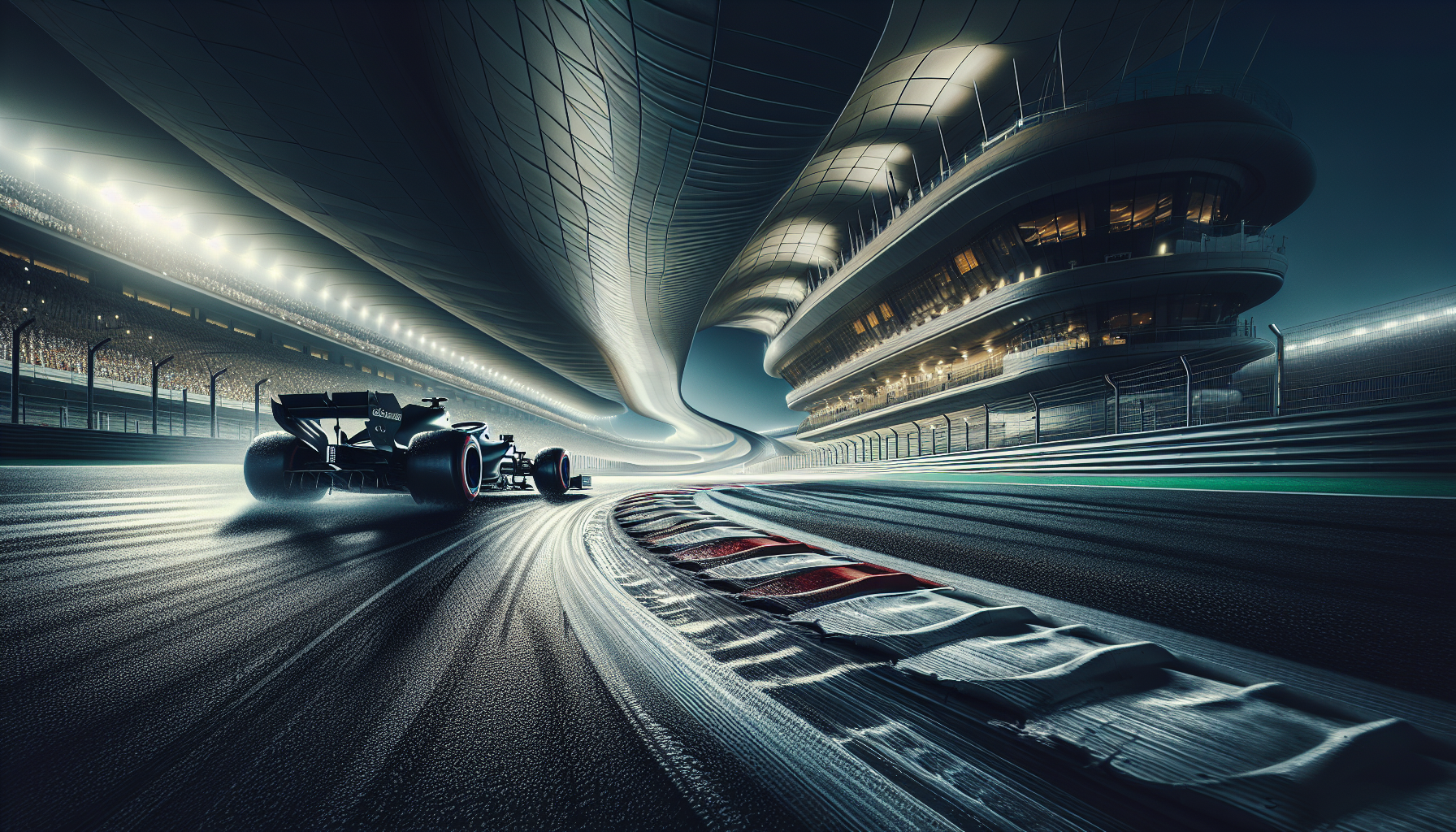 Yuki Tsunoda's car crash during an F1 race