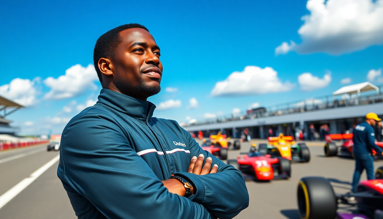 damson idris reflects on filming the f1 movie at the british grand prix 1745639622