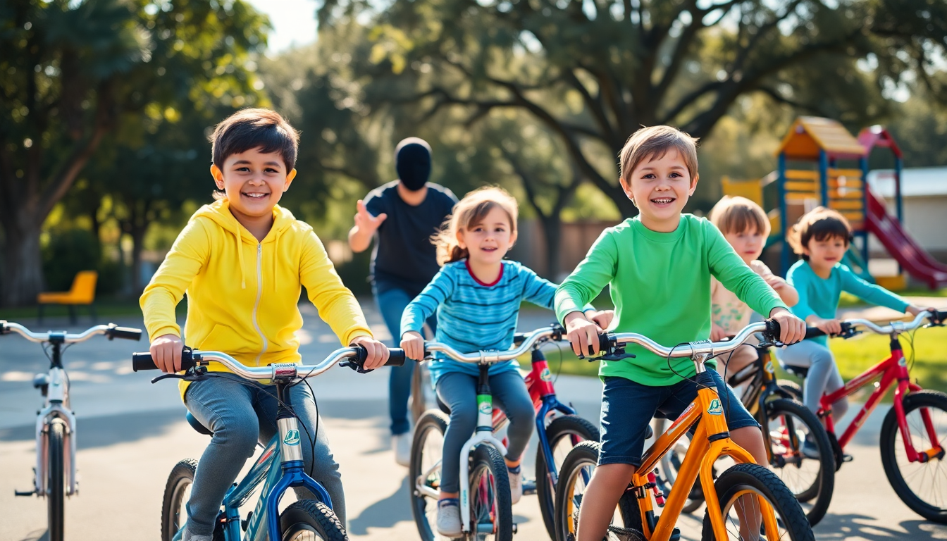 flying piston benefit empowers kindergarten students to ride bikes 1745635949