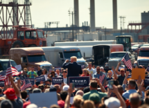 trumps first 100 days rally in michigan highlights automotive ties 1745949744