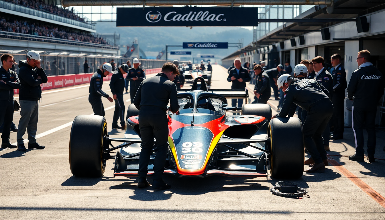 cadillacs exciting entry into formula 1 with experienced drivers python 1756313915