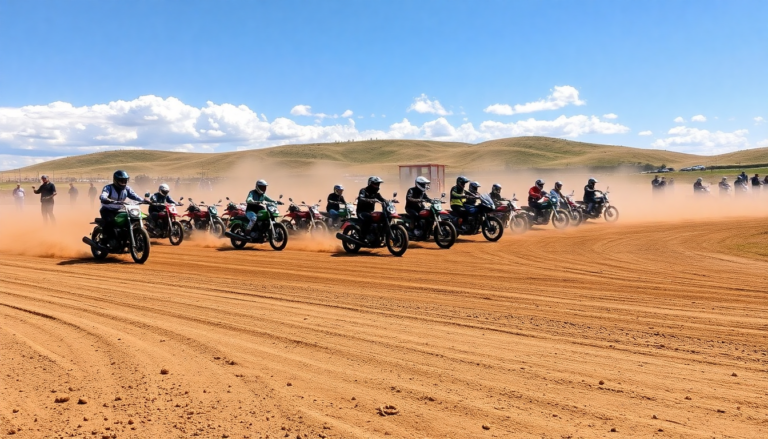 exciting events at the jackpine gypsies short track during sturgis motorcycle rally python 1754056584