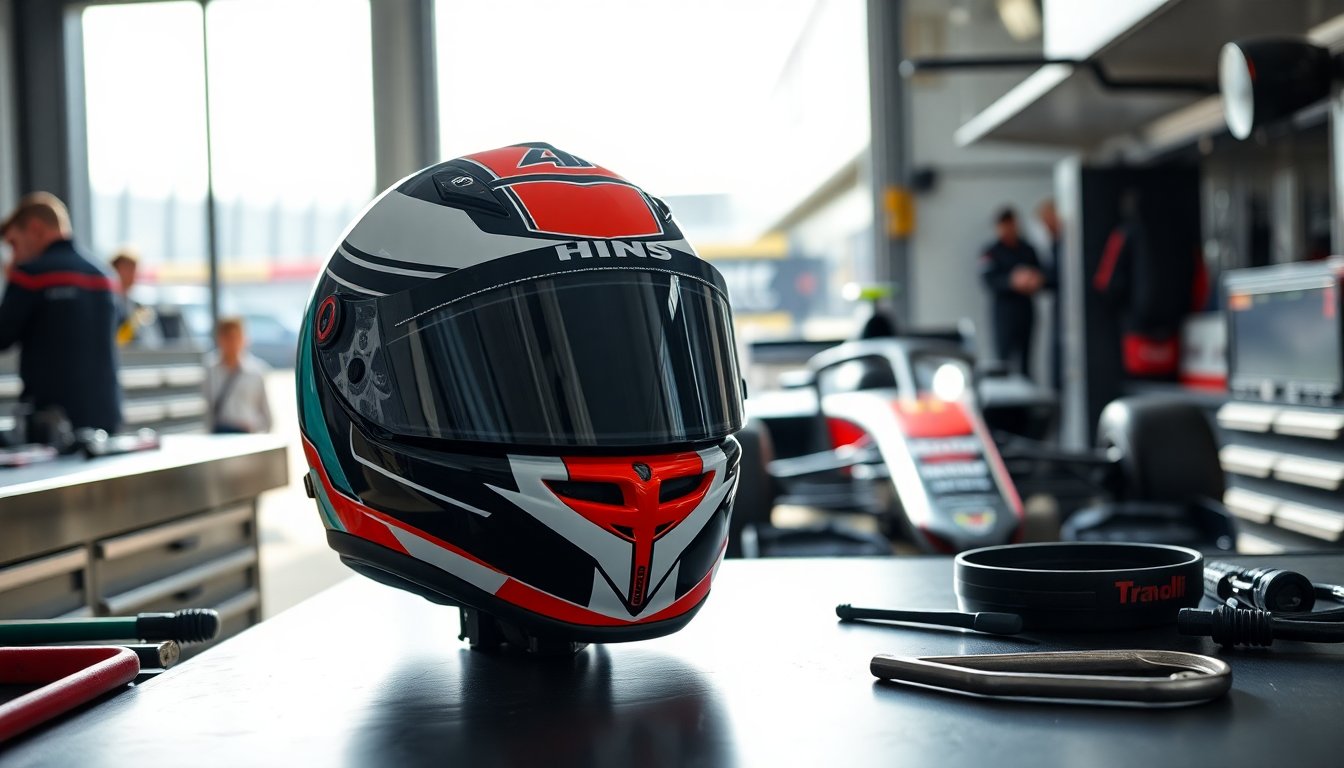 romain grosjean unveils unique helmet design for haas f1 test python 1758892980