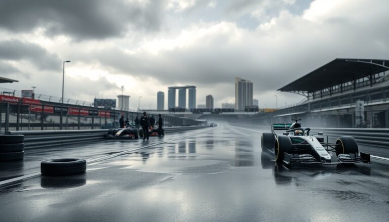 f1 drivers express concerns over wet weather affecting las vegas gp practice 1763638032