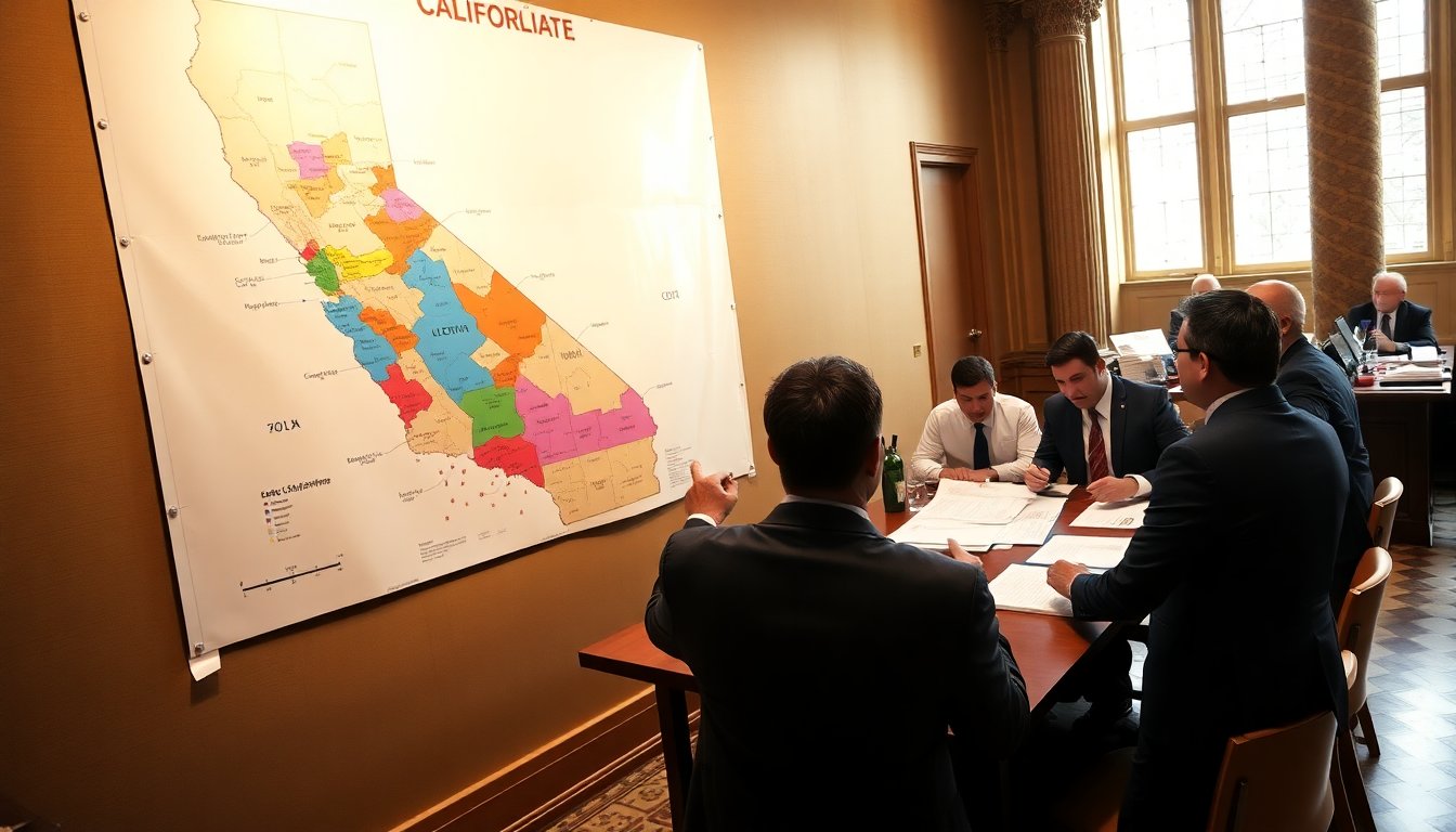 gavin newsoms strategic tactics in californias redistricting battle against trump 1762892937