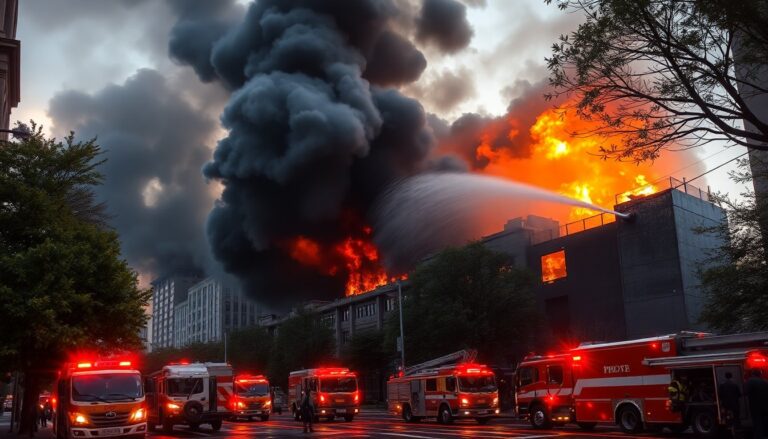 major fire erupts in downtown area causing widespread disruption 1762675583