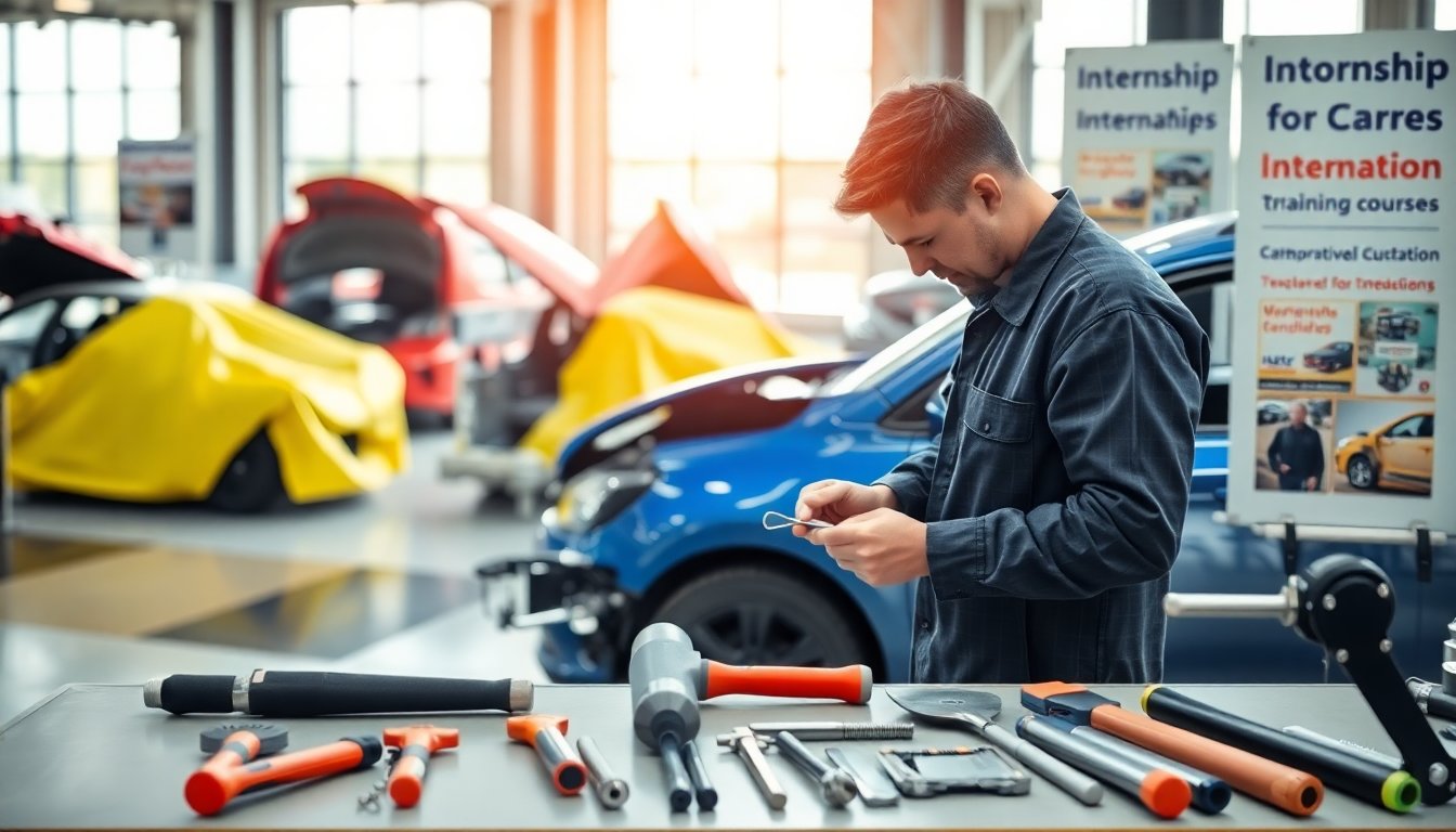 exploring career pathways in auto collision repair and racing internships your guide to success 1764885093