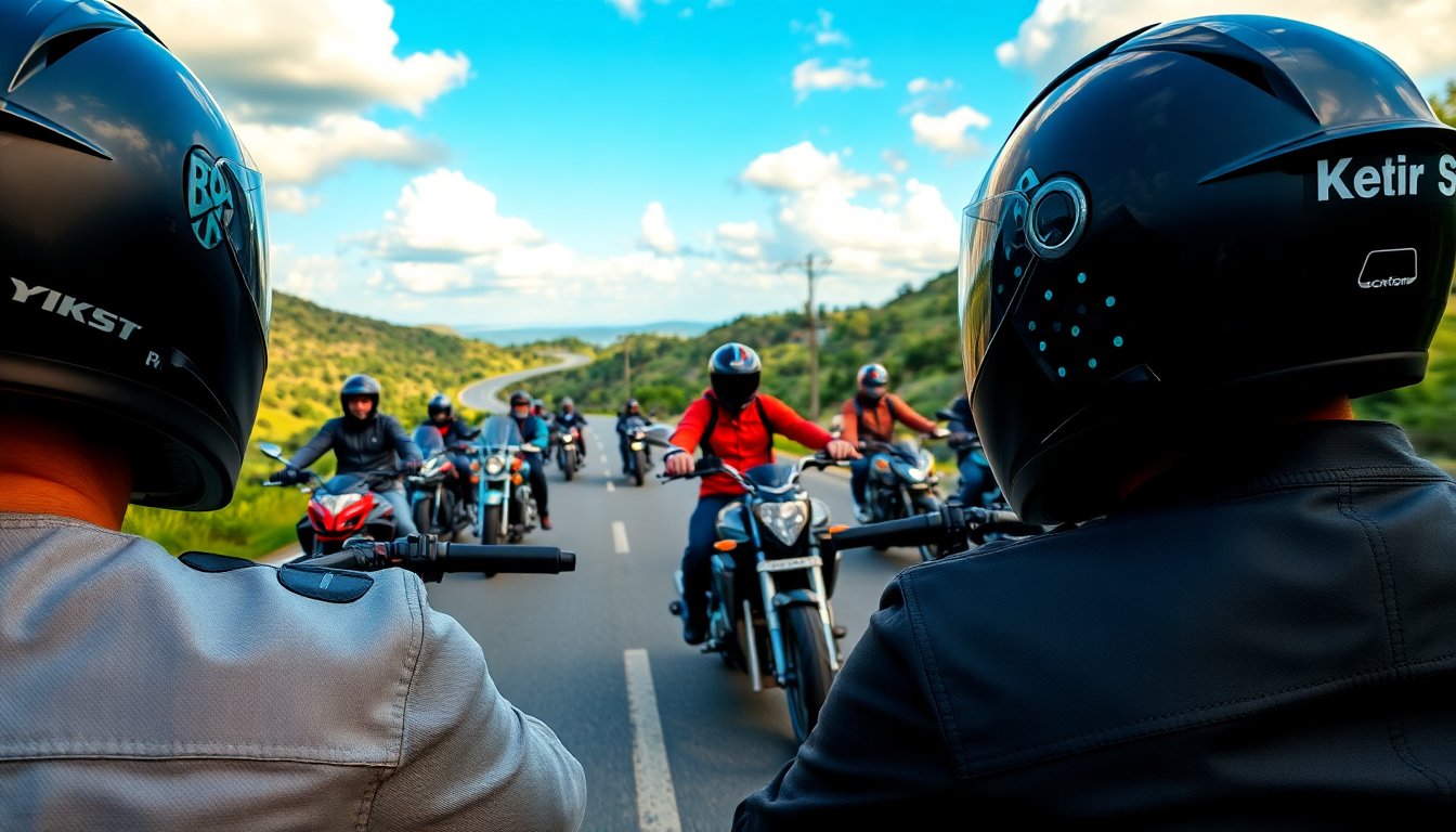 uncover the advanced features of the riders bluetooth mesh motorcycle helmet intercom 1766642560