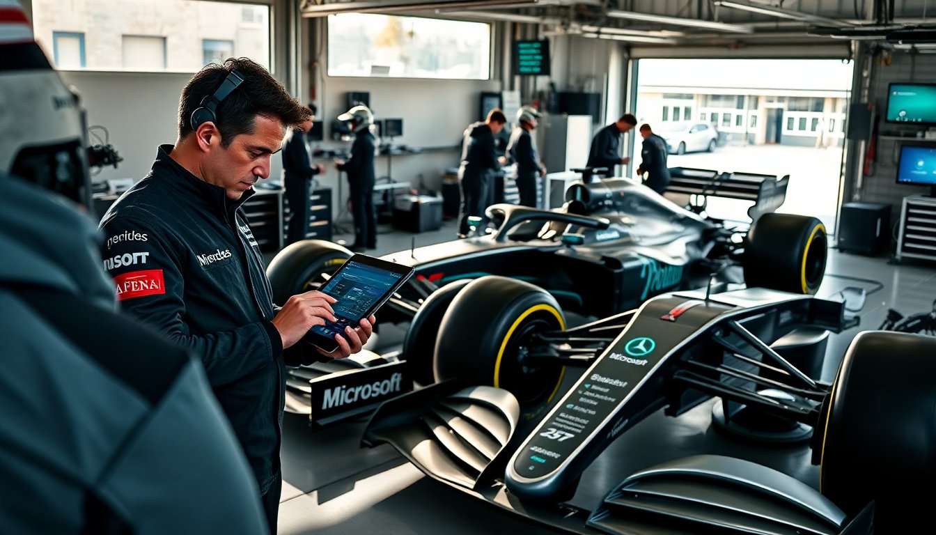 how microsoft and mercedes amg petronas f1 team are revolutionizing racing technology together 1769607012