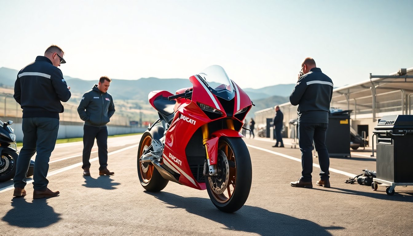 marc marquez prepares for ducati return during private valencia test 1767808358