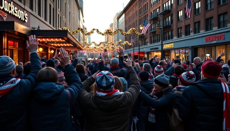 patriots gear up for thrilling fan event in denver ahead of afc championship 1769145581
