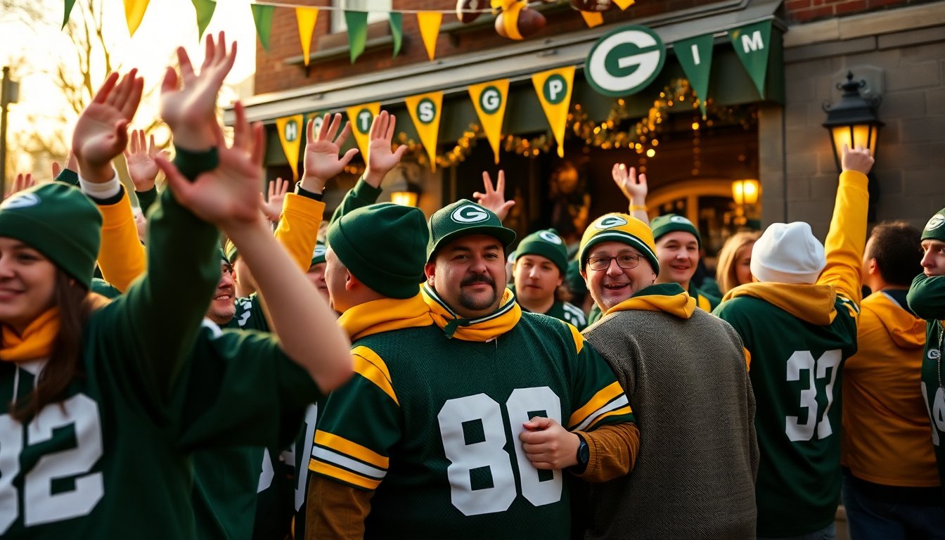 thrilling pep rally for packers fans in chicago ahead of playoff showdown 1767713844