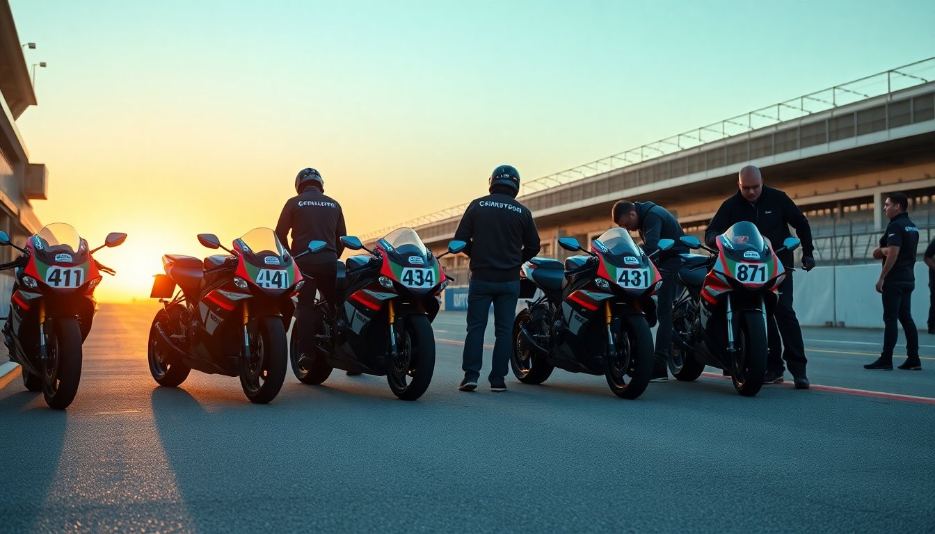 team shocker racing stuns with chris labuguen addition fields four aprilia rs660s at daytona 1771637335