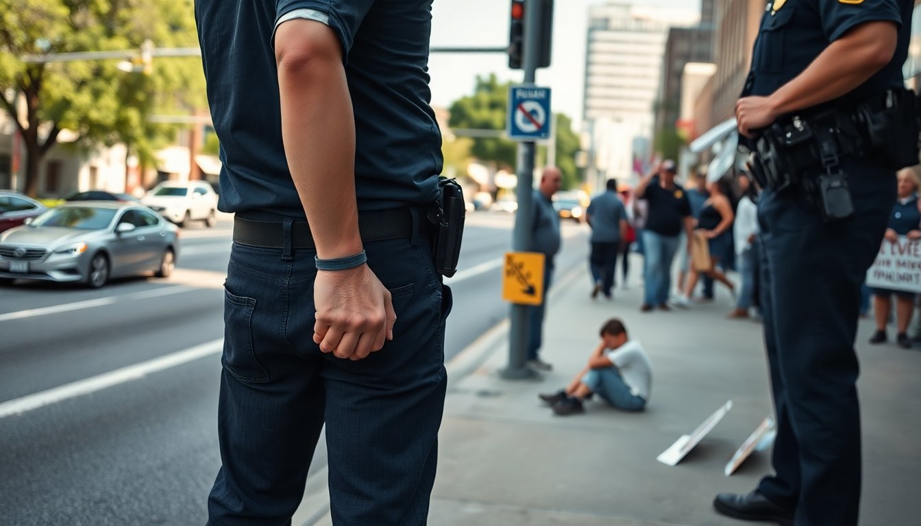 Memphis officers detain demonstrators after unauthorized march near Robert R. Church Park