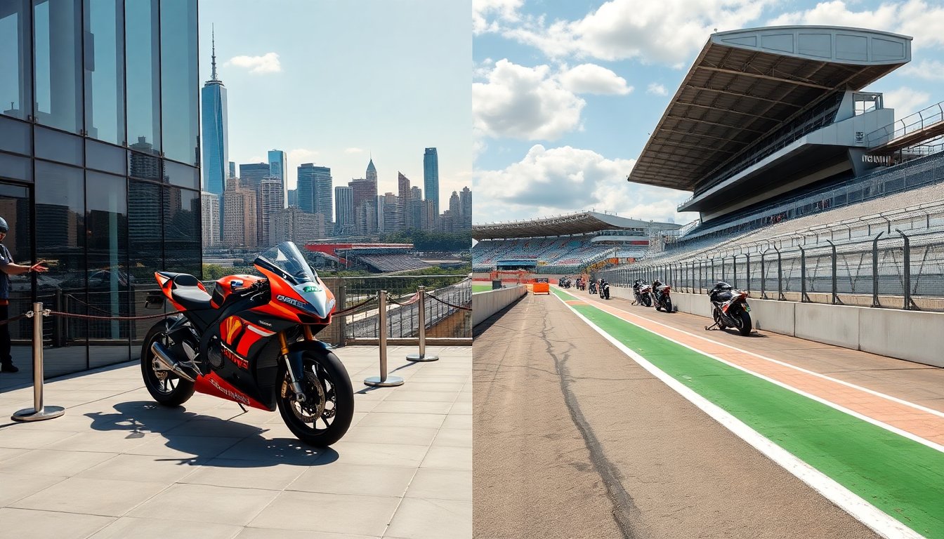 MotoGP showcase at Edge NYC and teams preparing for Goiânia