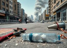 tehran blast at mass rally raises tensions as strikes and economic shocks spread 1773517818