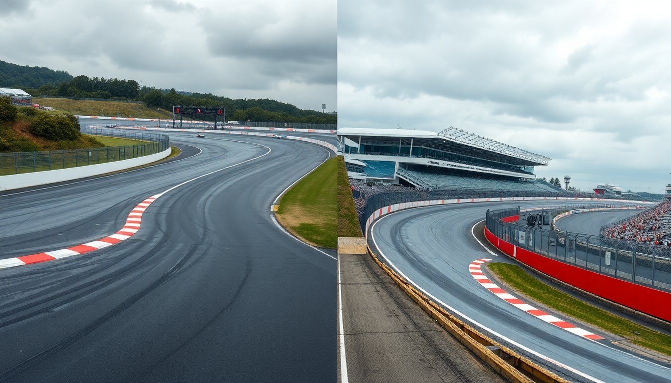 Which Grade 1 tracks should fill the open F1 weekends between Japan and Miami